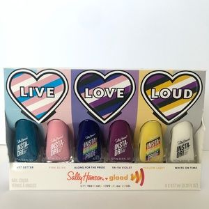 Sally Hansen x Glaad nail polish set
